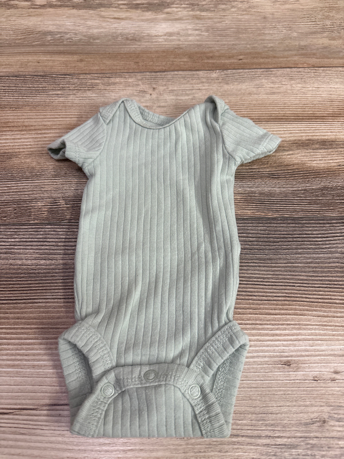 Just One You Ribbed Bodysuit Green sz Preemie
