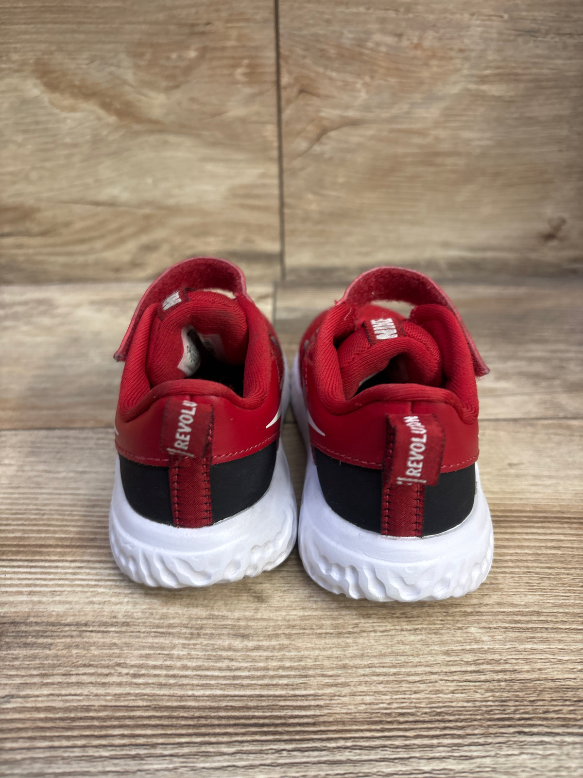 Nike Revolution 5 TDV 'Gym Red/White-Black' Sneakers sz 8c