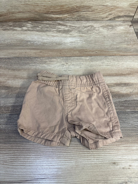 Okie Dokie Drawstring Shorts Tan sz 3m - Me n Mommy To Be