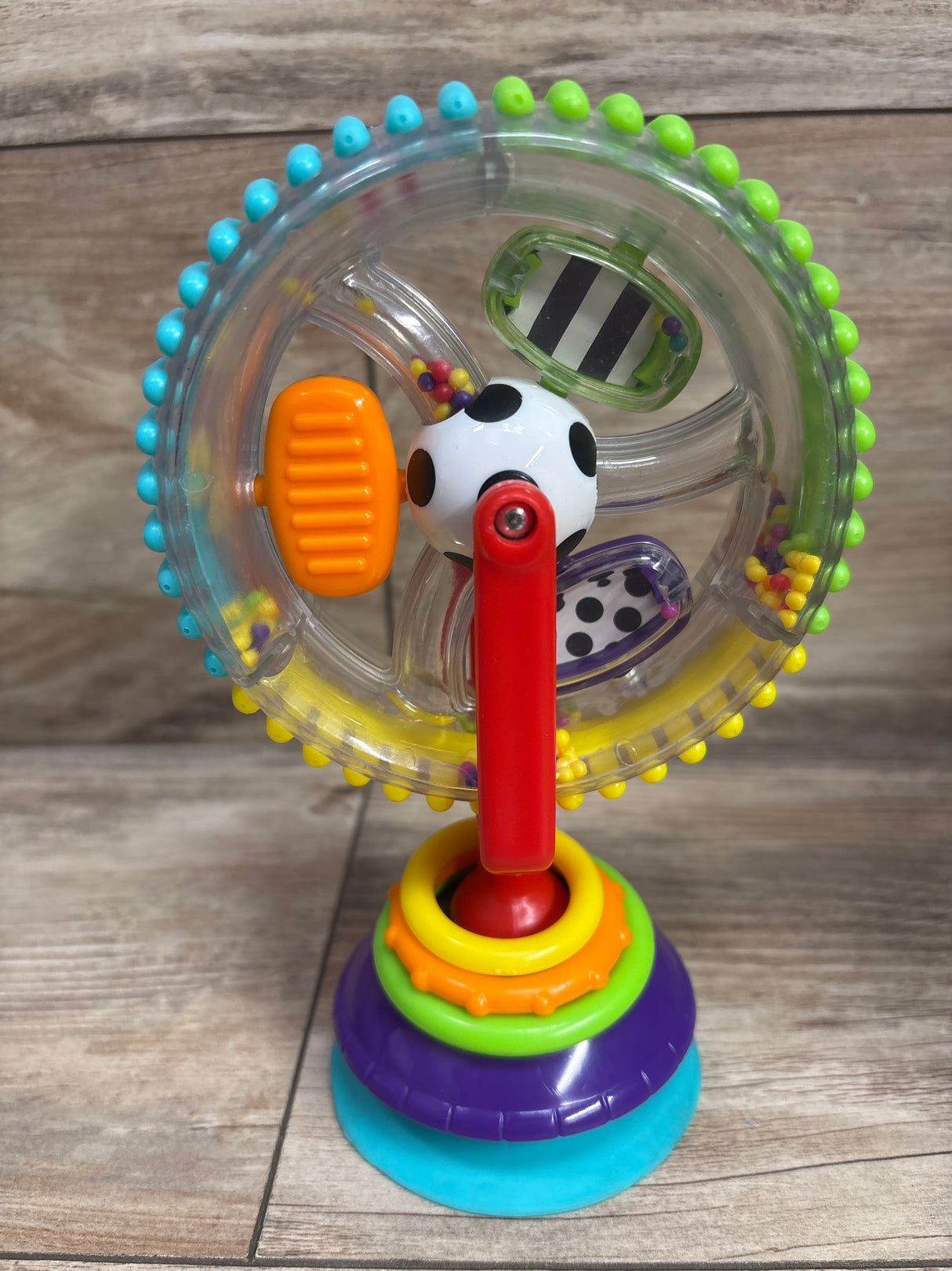 Sassy Wonder Wheel Suction Toy