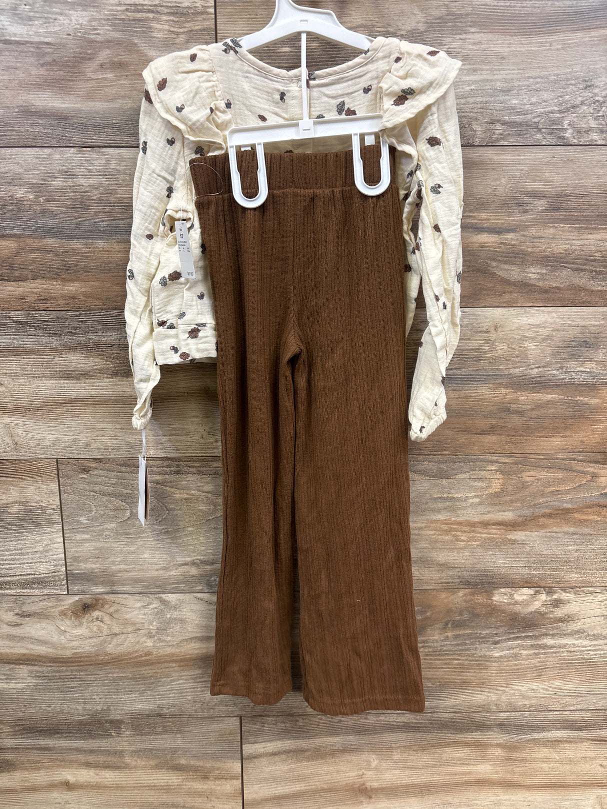 NEW Grayson Collective 2pc Set Ivory sz 5T