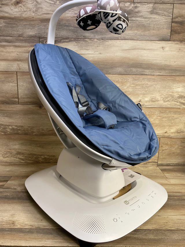 NEW 4moms mamaRoo Multi-Motion Baby Swing Smart Connectivity in Slate - Me n Mommy To Be