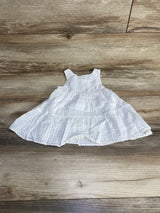 Cat & Jack Eyelet Dress White sz 18m