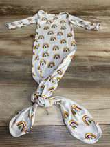 Emerson and Friends Rainbow Knot Gown White One Size - Me n Mommy To Be