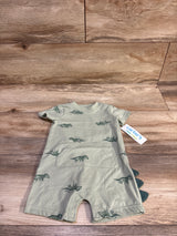 NEW Child Of Mine Shortie Romper Green sz 3-6m