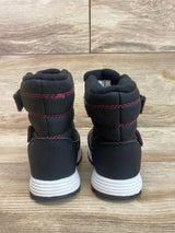 Wonder Nation Snow Boots Black/Pink sz 6c