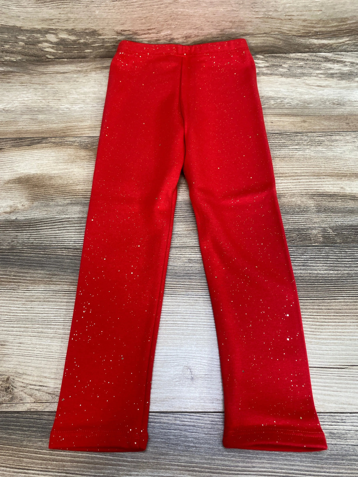 NEW Okie Dokie Tokyo Red Fleece Lined Legging sz 4T