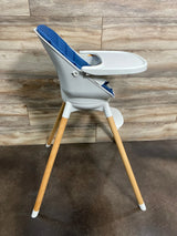 Tameler 3-in-1 Wooden Baby Feeding High Chair Blue