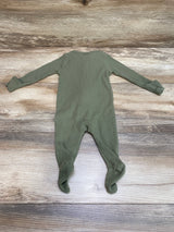 Old Navy Ribbed Sleeper Green sz 0-3m