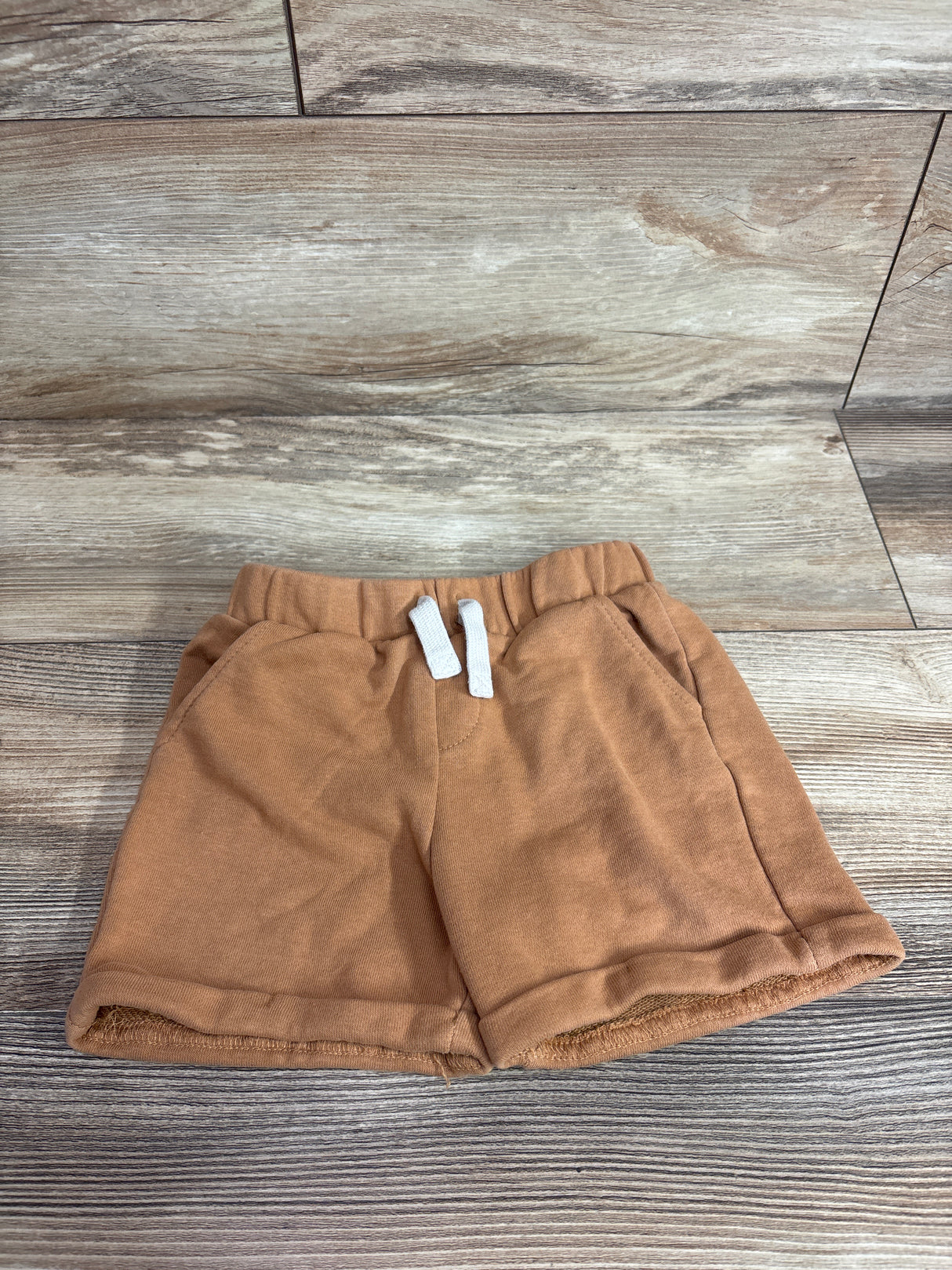 Dip Drawstring Shorts Tan sz 3T
