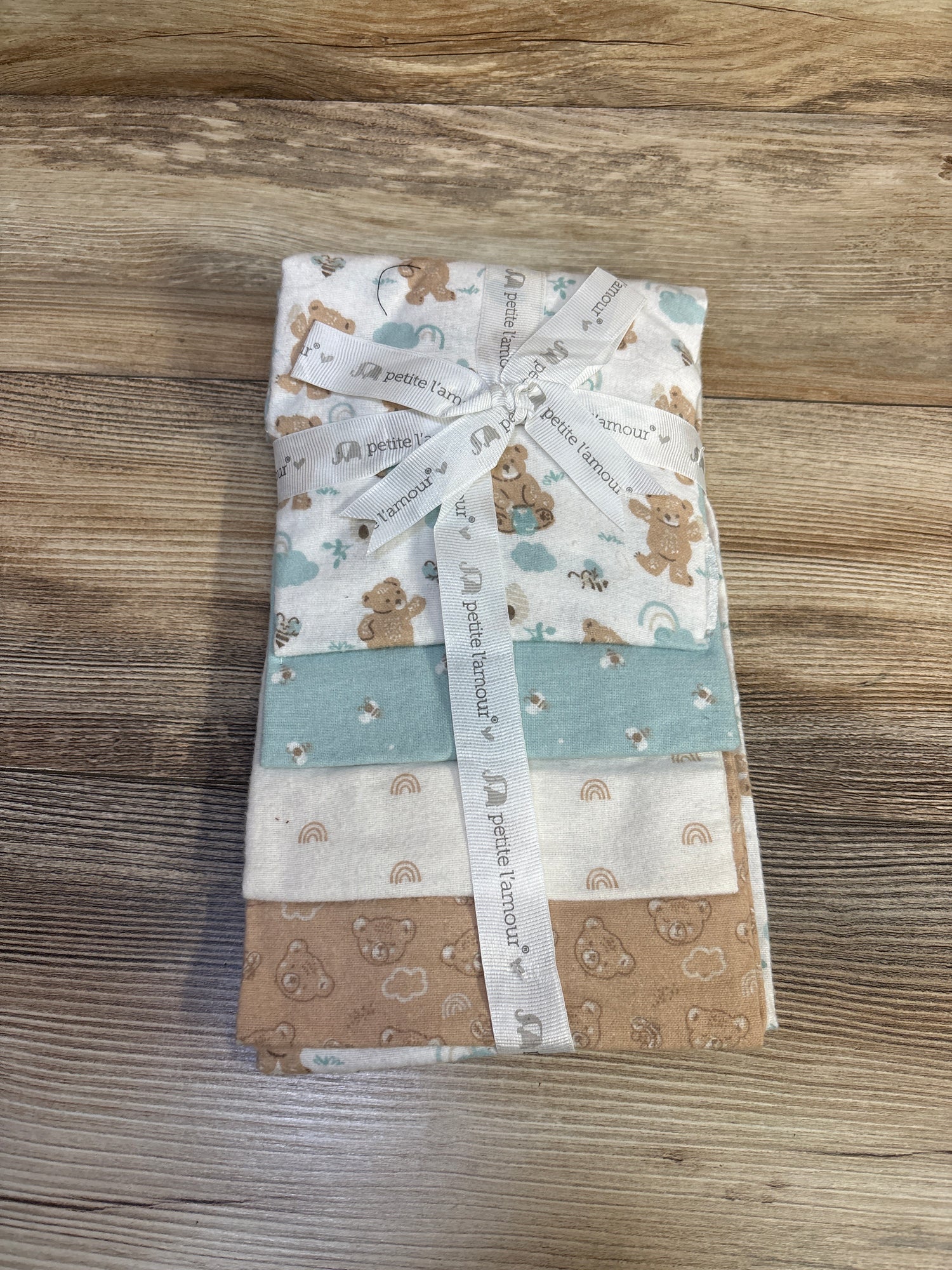 NEW Petite L'amour 4pk Receiving Blankets