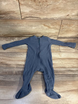 Old Navy Ribbed Sleeper Slate sz 3-6m