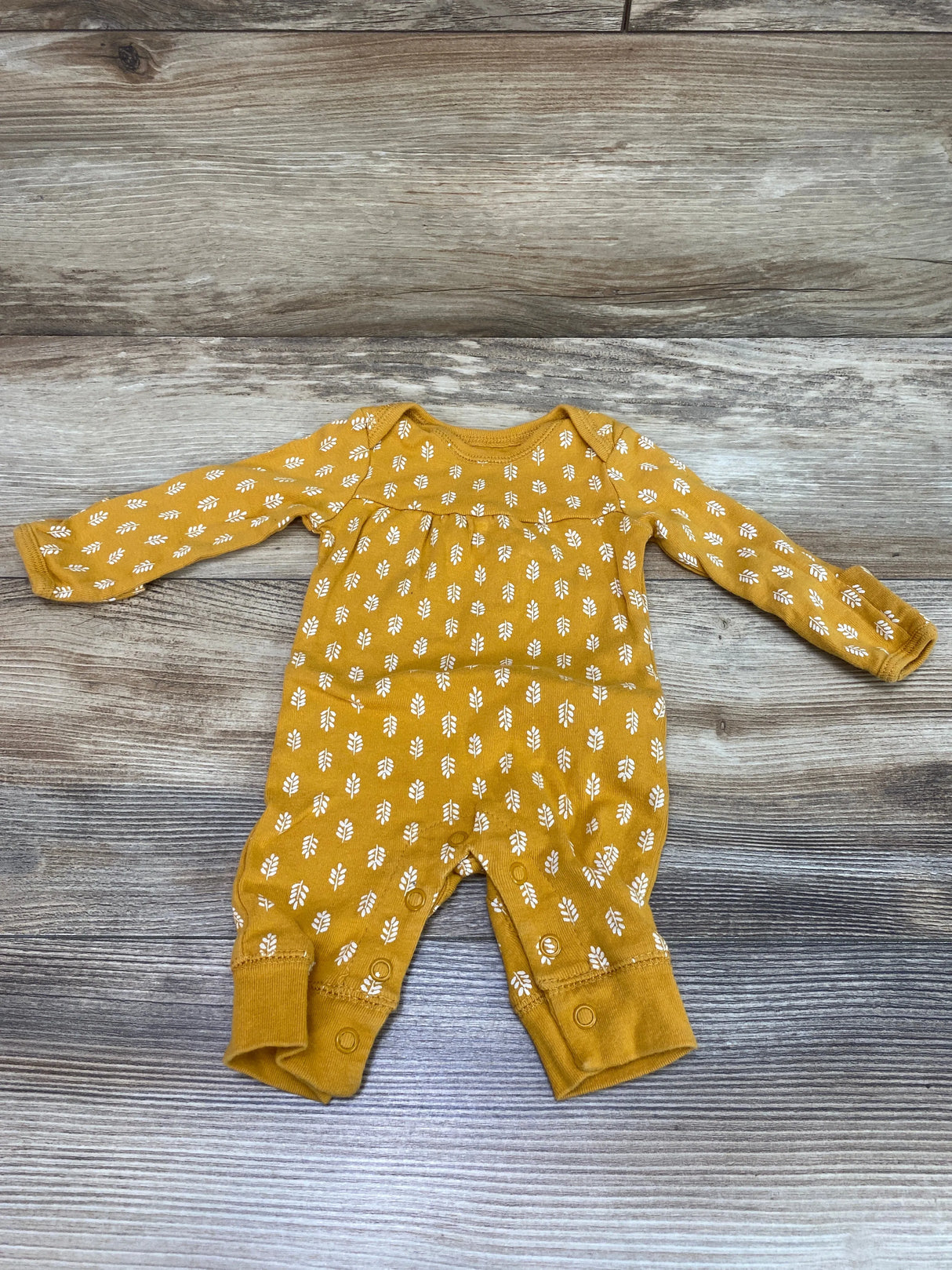 Carter's Coverall Yellow sz Newborn