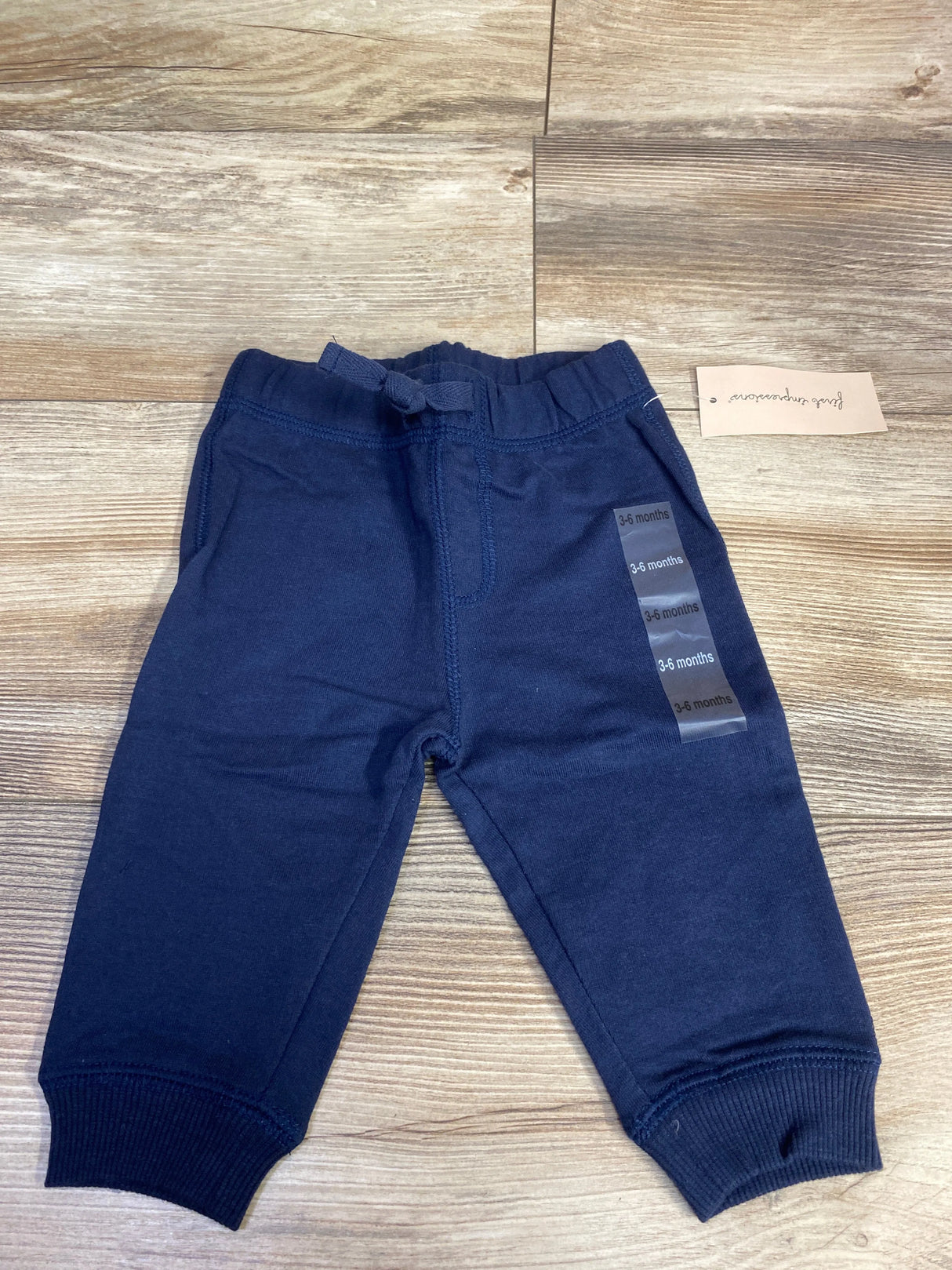 NEW First Impressions Pull On Pants Blue sz 3-6m