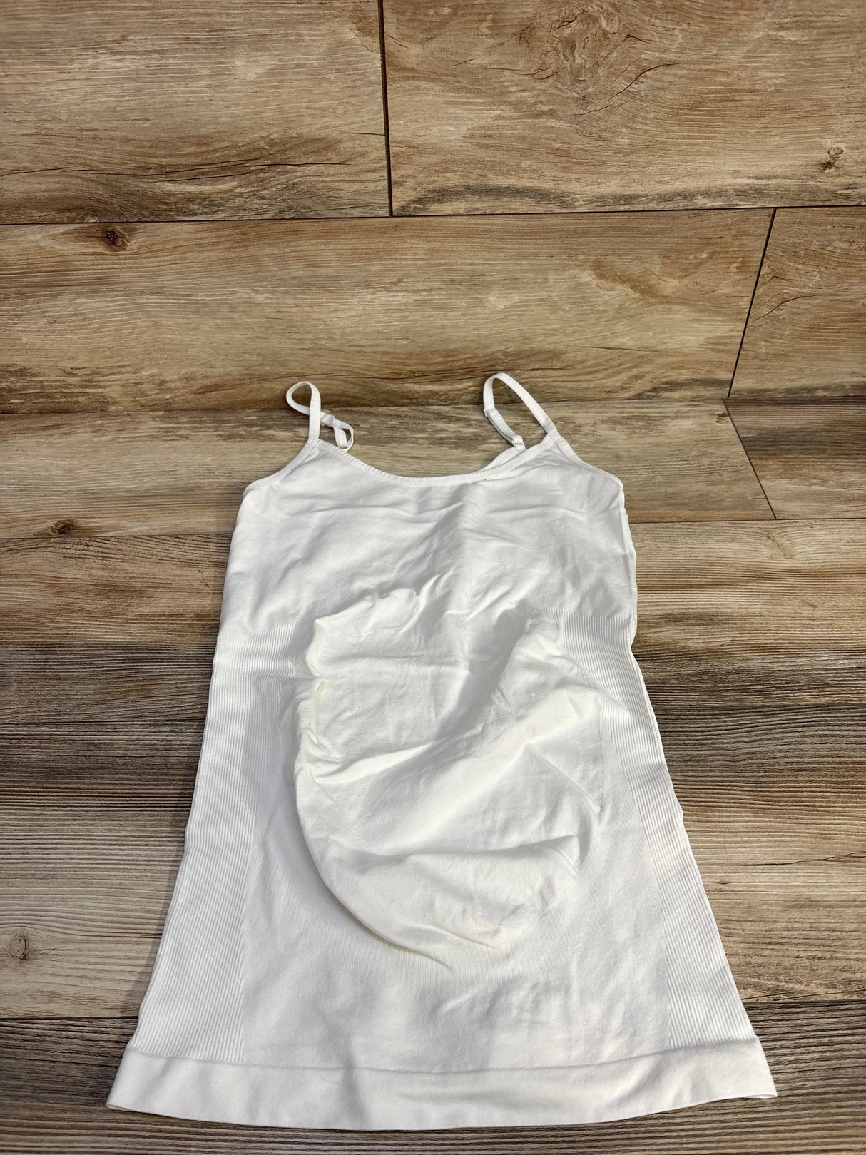 Isabel Maternity Seamless Tank Top White sz Small