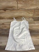 Isabel Maternity Seamless Tank Top White sz Small