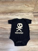 Fasthouse Skull Bodysuit Black sz 3-6m