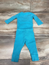 Cloud Island 2pc LS Bodysuit & Pants Blue sz 0-3m