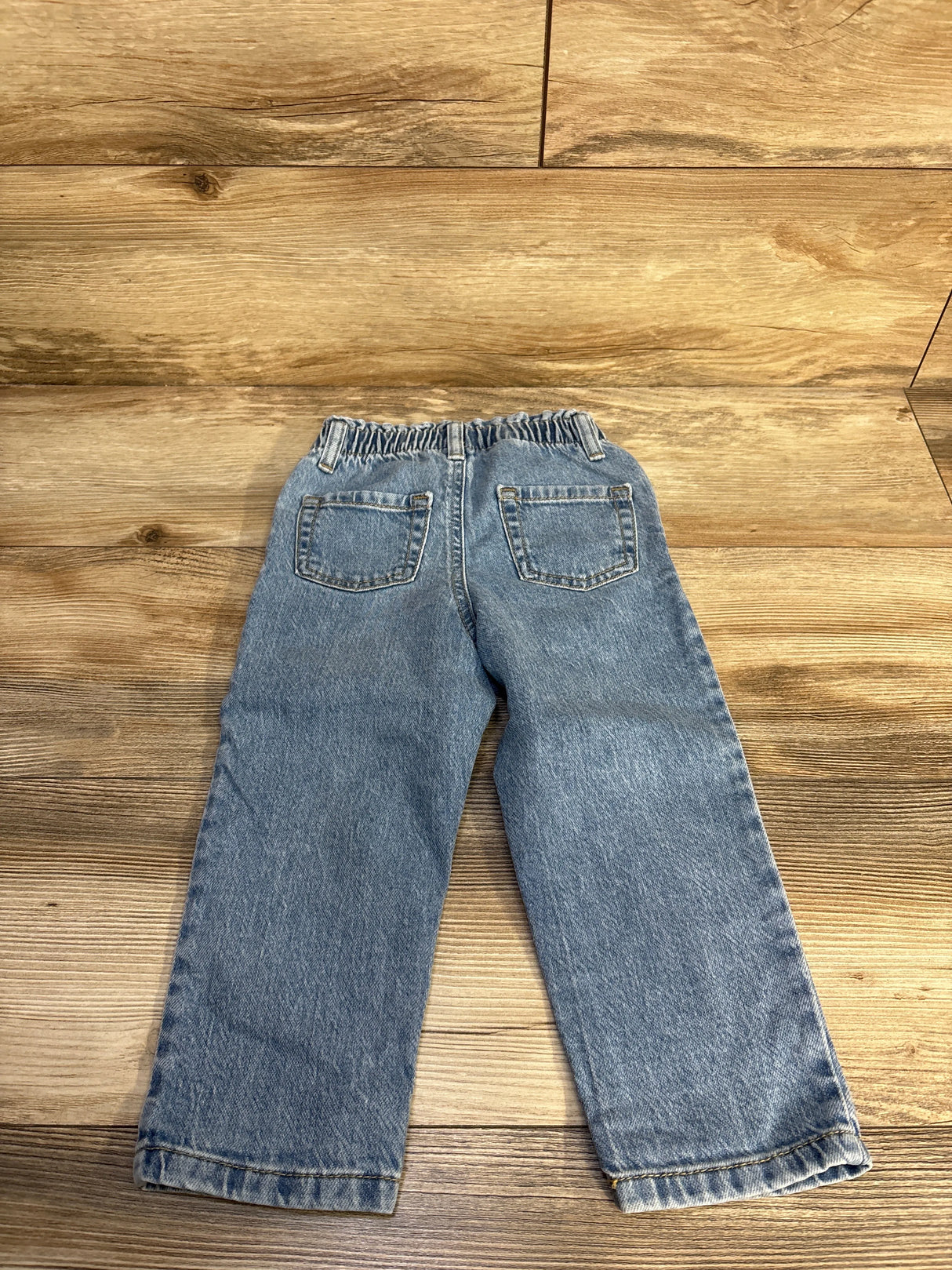 Cat & Jack Paperbag Waist Jeans Blue sz 3T