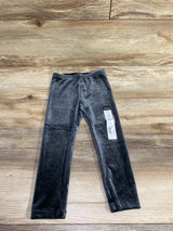 NEW Okie Dokie Velour Black Leggings sz 2T
