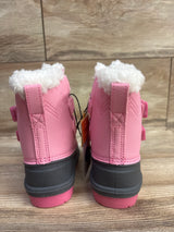 NEW Cat & Jack Denver Winter Boots Pink sz 6c