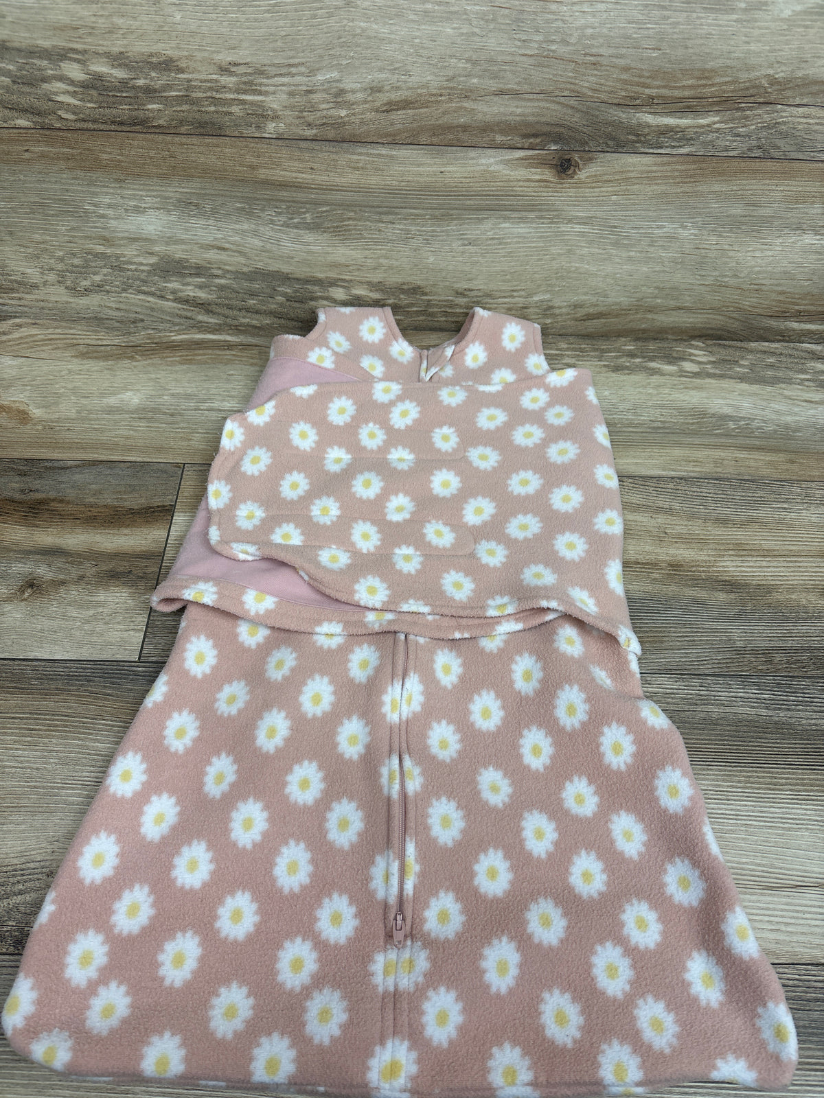 Halo Fleece SleepSack Swaddle Pink sz 3-6m