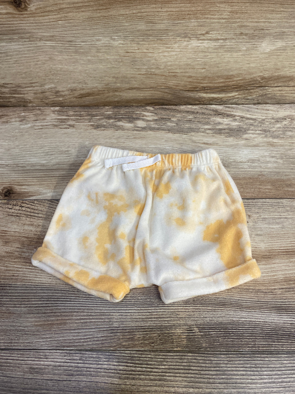 Grayson Collective Terry Cloth Shorts Orange sz 3-6m