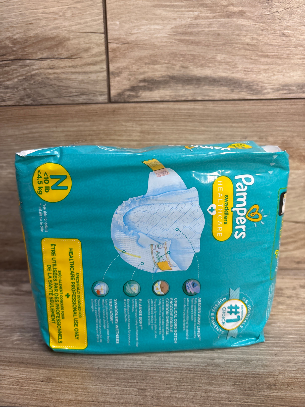 NEW Pampers Swaddlers Diapers 20Ct, sz Newborn