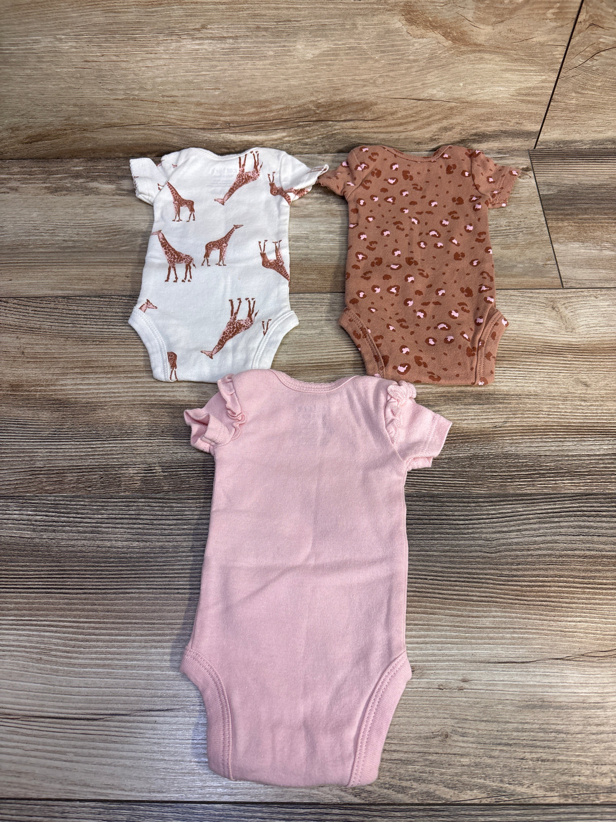 Child of Mine 3pk Bodysuits Brown sz Preemie