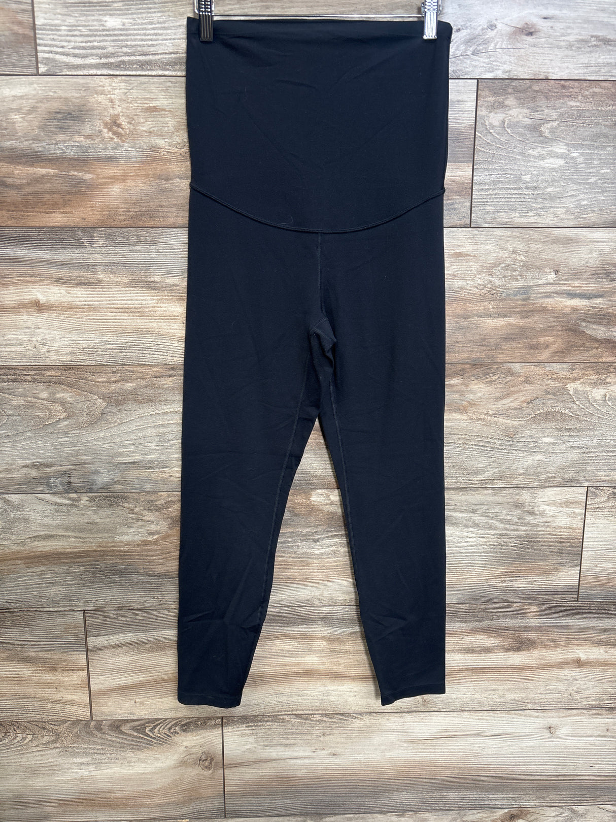 CRZ Yoga Cropped Maternity Leggings Black sz Small