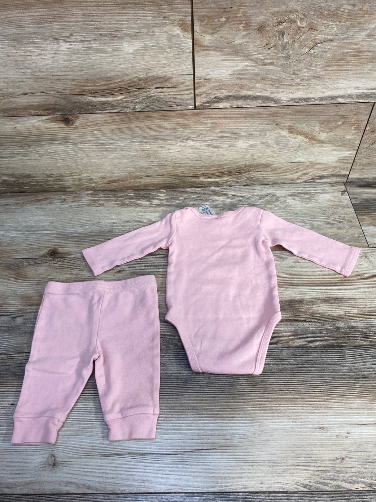 The Peanutshell 2pc Little Blessings Bodysuit & Pants Pink sz 0-3m