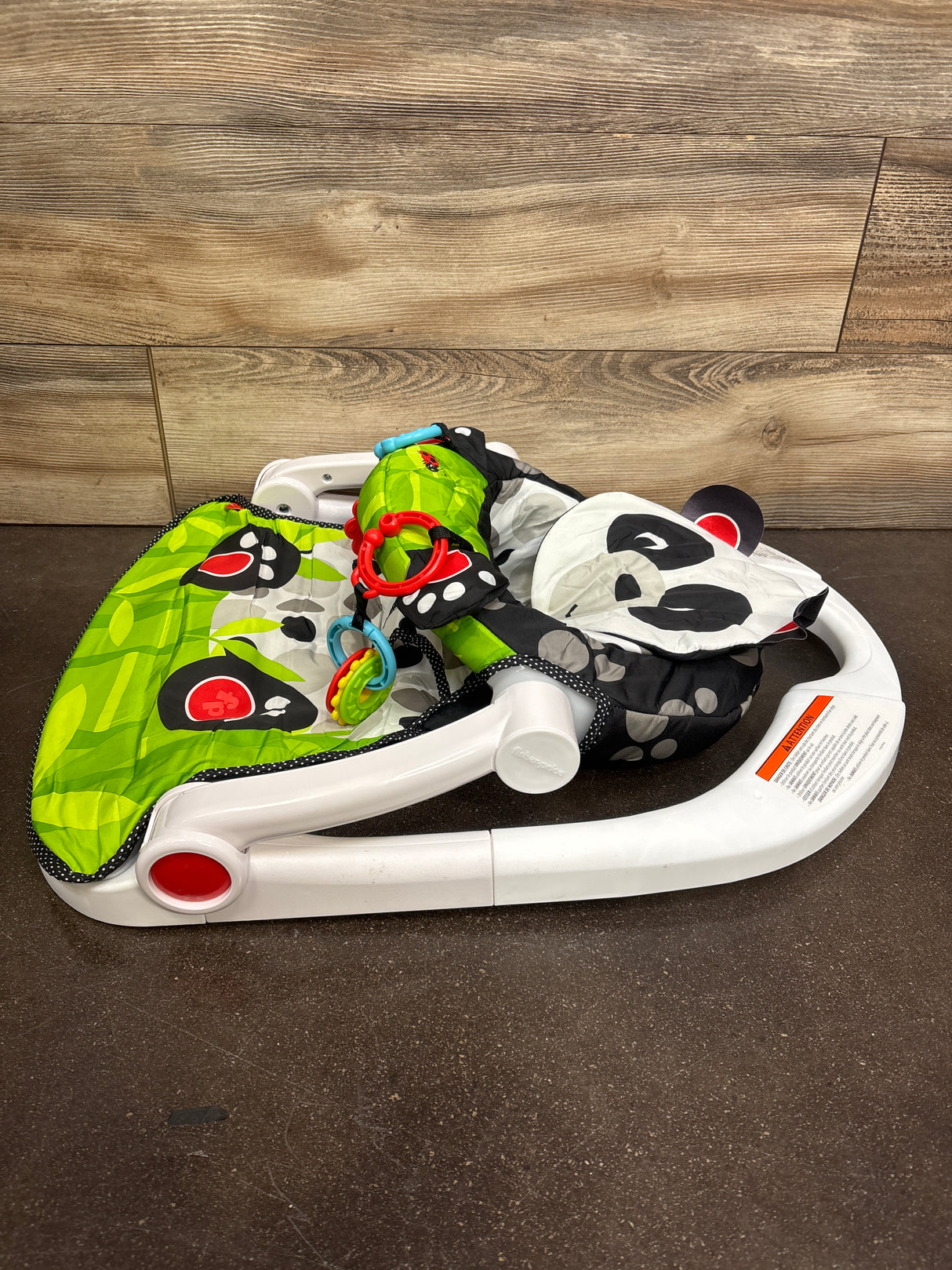 Fisher Price Sit-Me-Up Floor Seat in Panda Paws