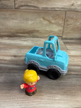 Fisher Price Little People Help a Friend Pick-Up Truck Blue