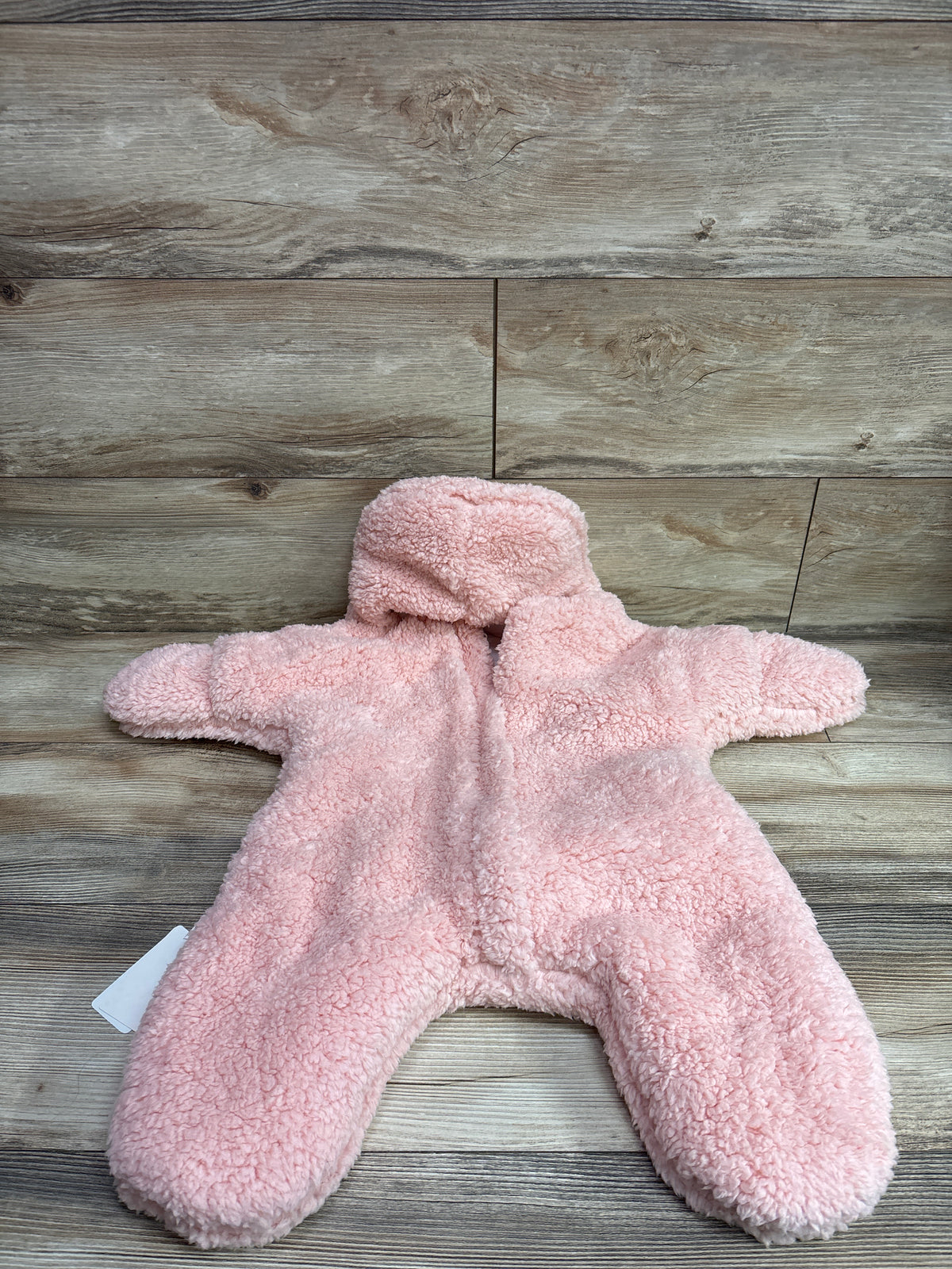 NEW YingYuetu Sherpa Bunting Pink sz 9m