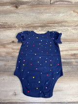 NEW Okie Dokie Navy Blue Puff Sleeve Bodysuit sz 24m