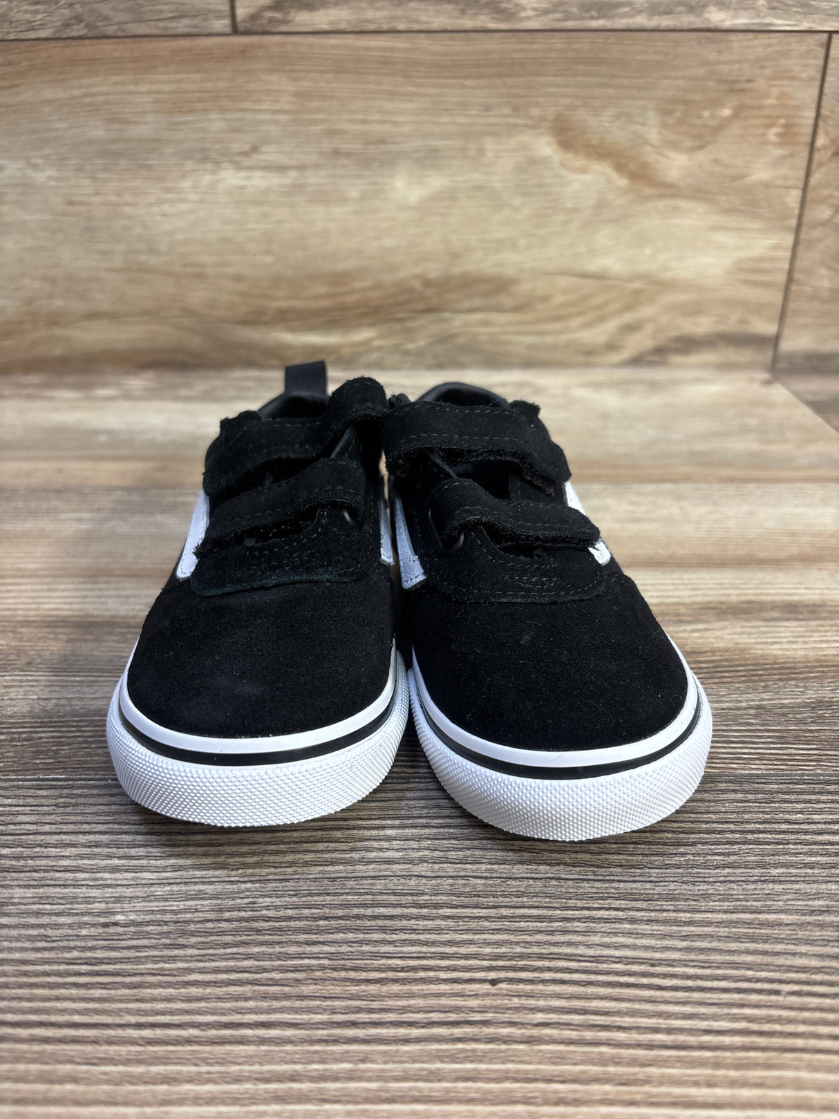 Vans Old Skool V Double Velcro Sneakers Black sz 9c