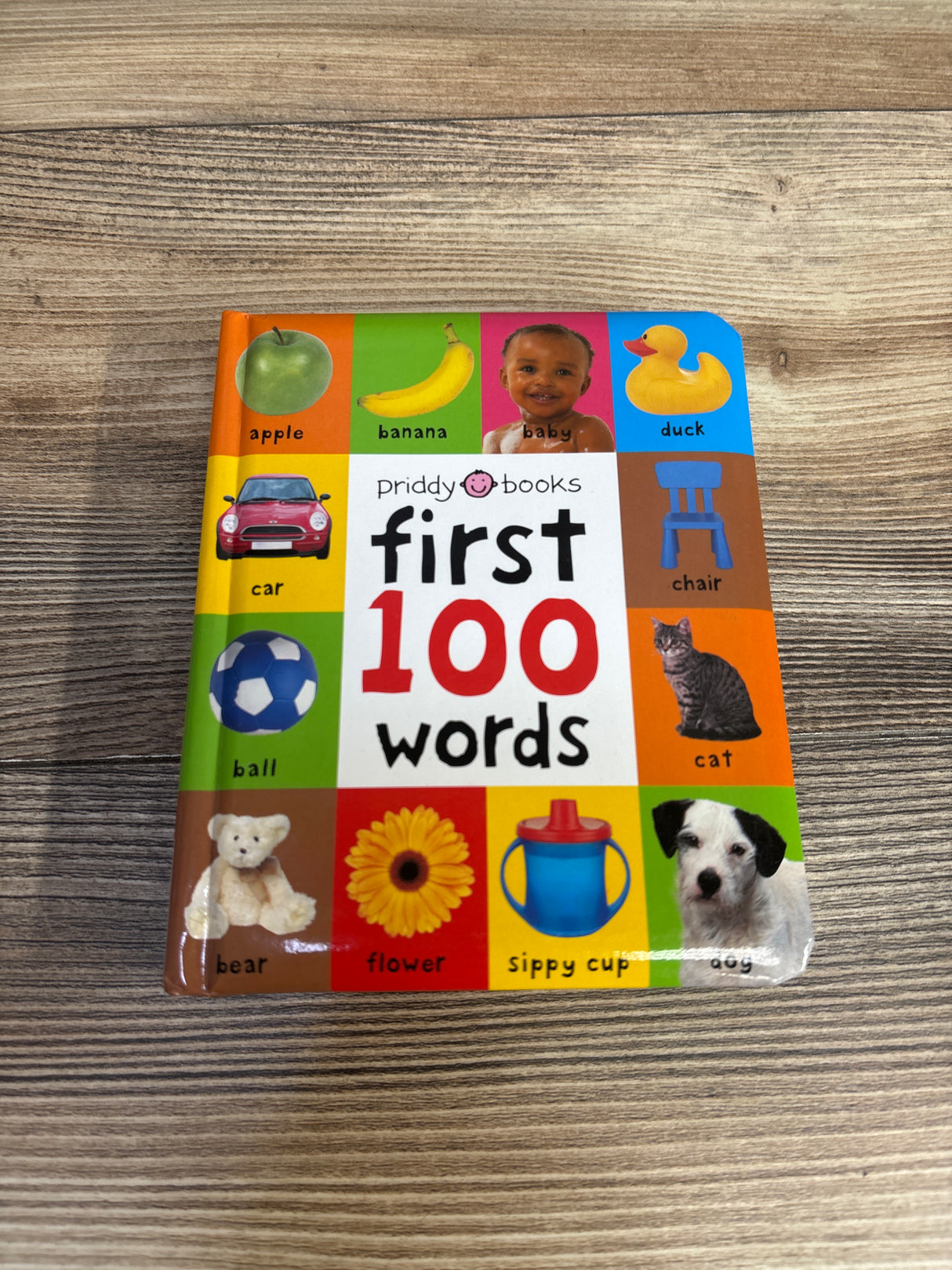 First 100 Padded: First Book of Words Board Book