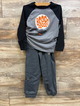 NEW Cat & Jack 2pc Boo Shirt & Joggers Set Black sz 5T