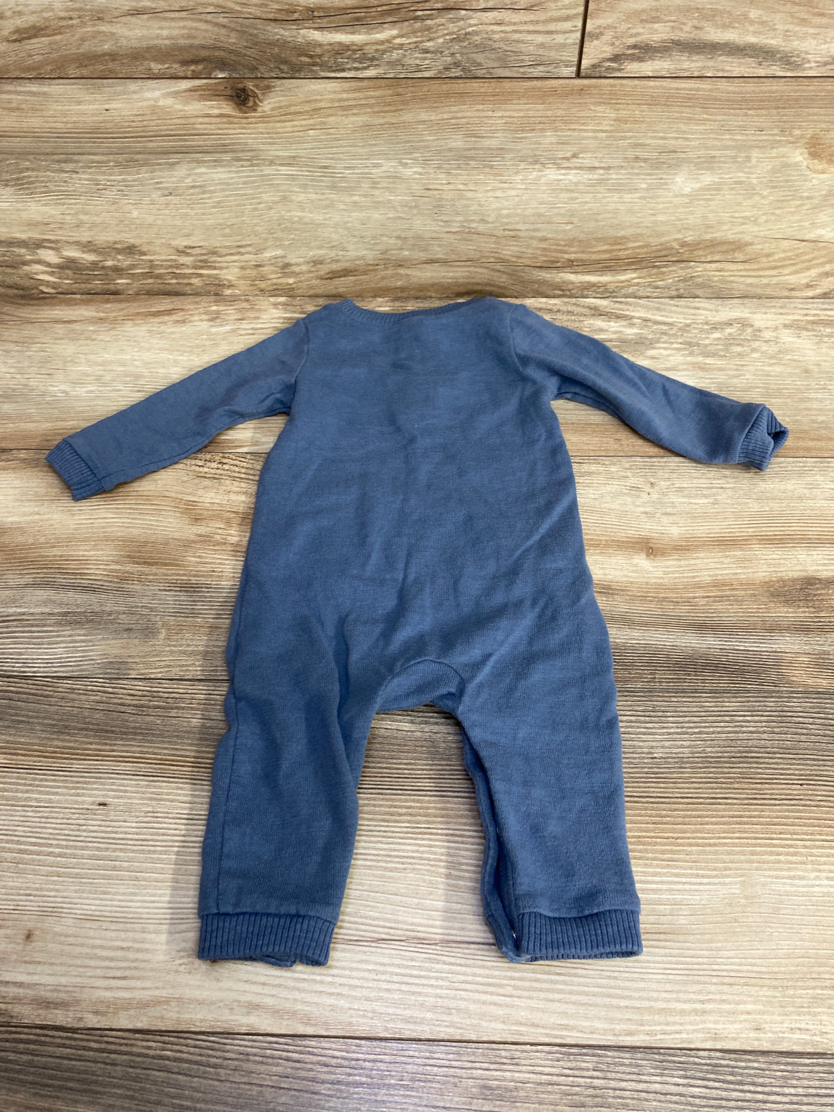 Old Navy Henley Knit Coverall Blue sz 6-12m