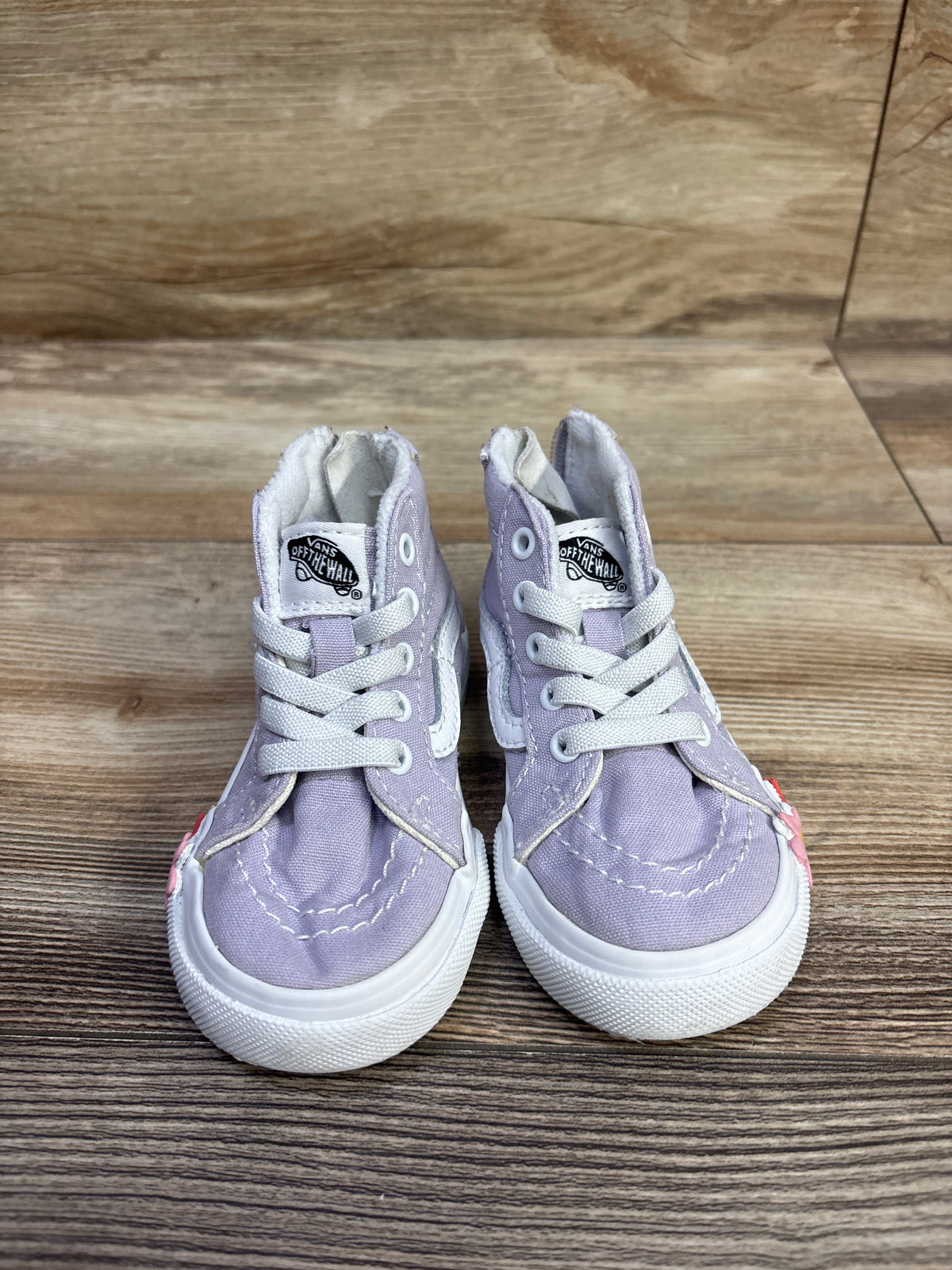 Vans Sk8-Hi Zip Sneakers in Evening Haze Purple sz 5.5c