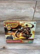 NEW Indiana Jones Worlds of Adventure with Motorcycle and Sidecar Action Figure Set