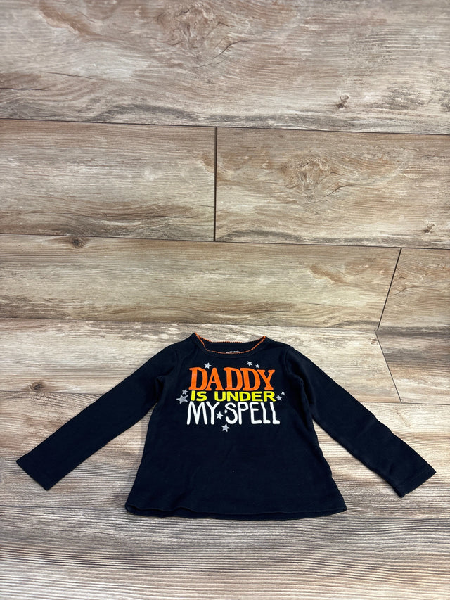 Carter's Daddy Is Under My Spell Shirt Black sz 2T - Me n Mommy To Be