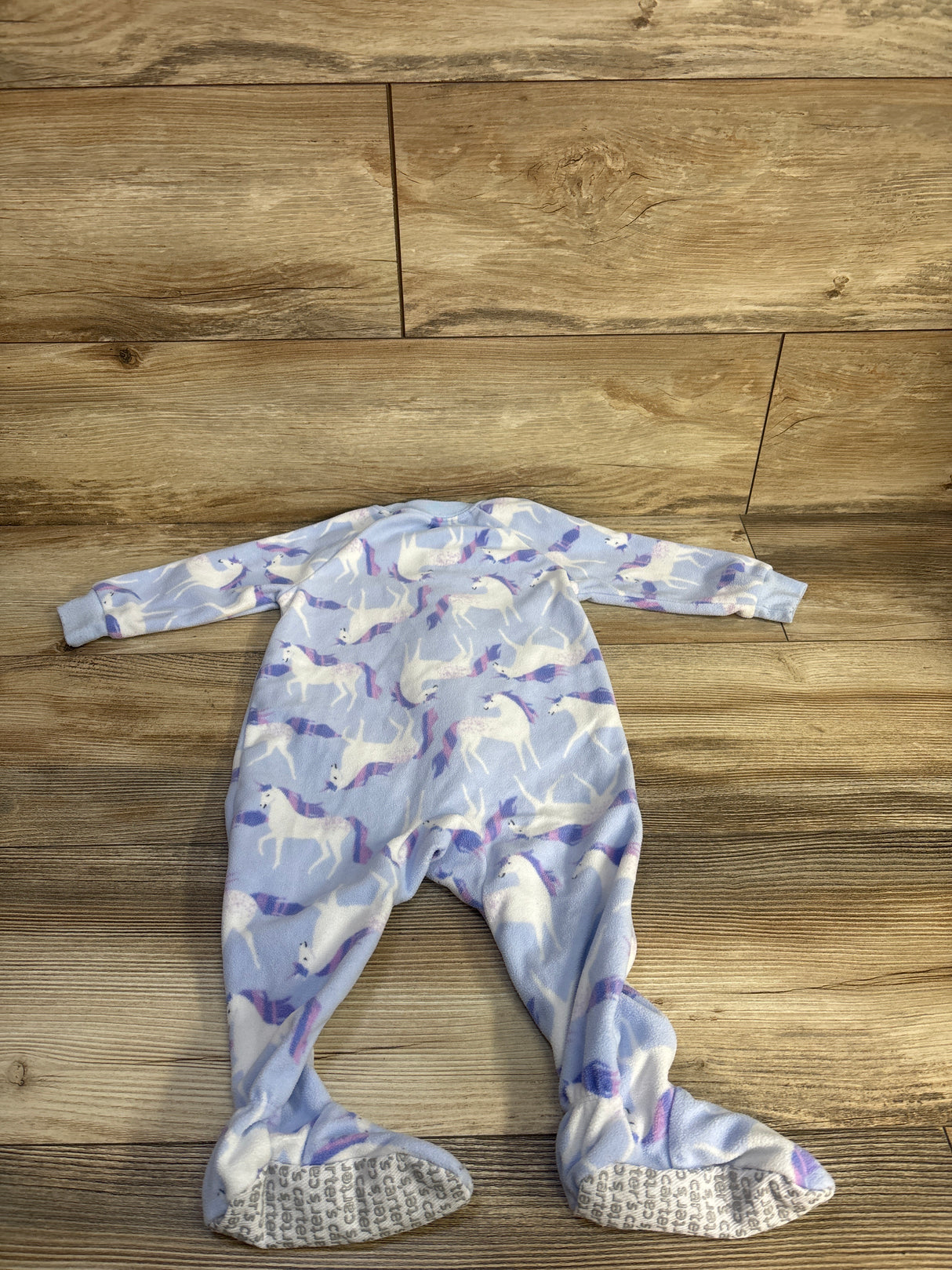 Child of Mine Unicorn Blanket Sleeper Lilac sz 12m