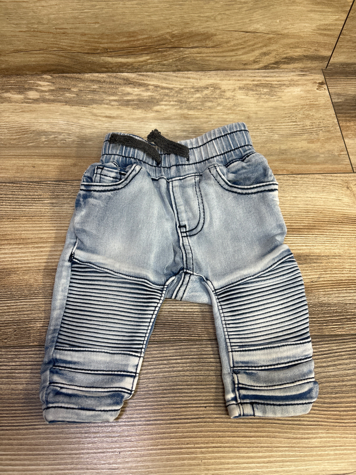 Cotton On Baby Jay Moto Jeans Blue sz 0-3m