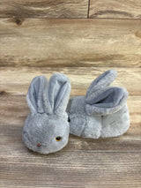 Splozh Plush Bunny Slippers Grey sz 5/6c