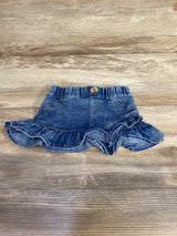 Little Lass Denim Skirt Blue sz 3-6m