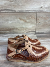 NWOT Artesanias Vanesa Huarache Brown sz 10c