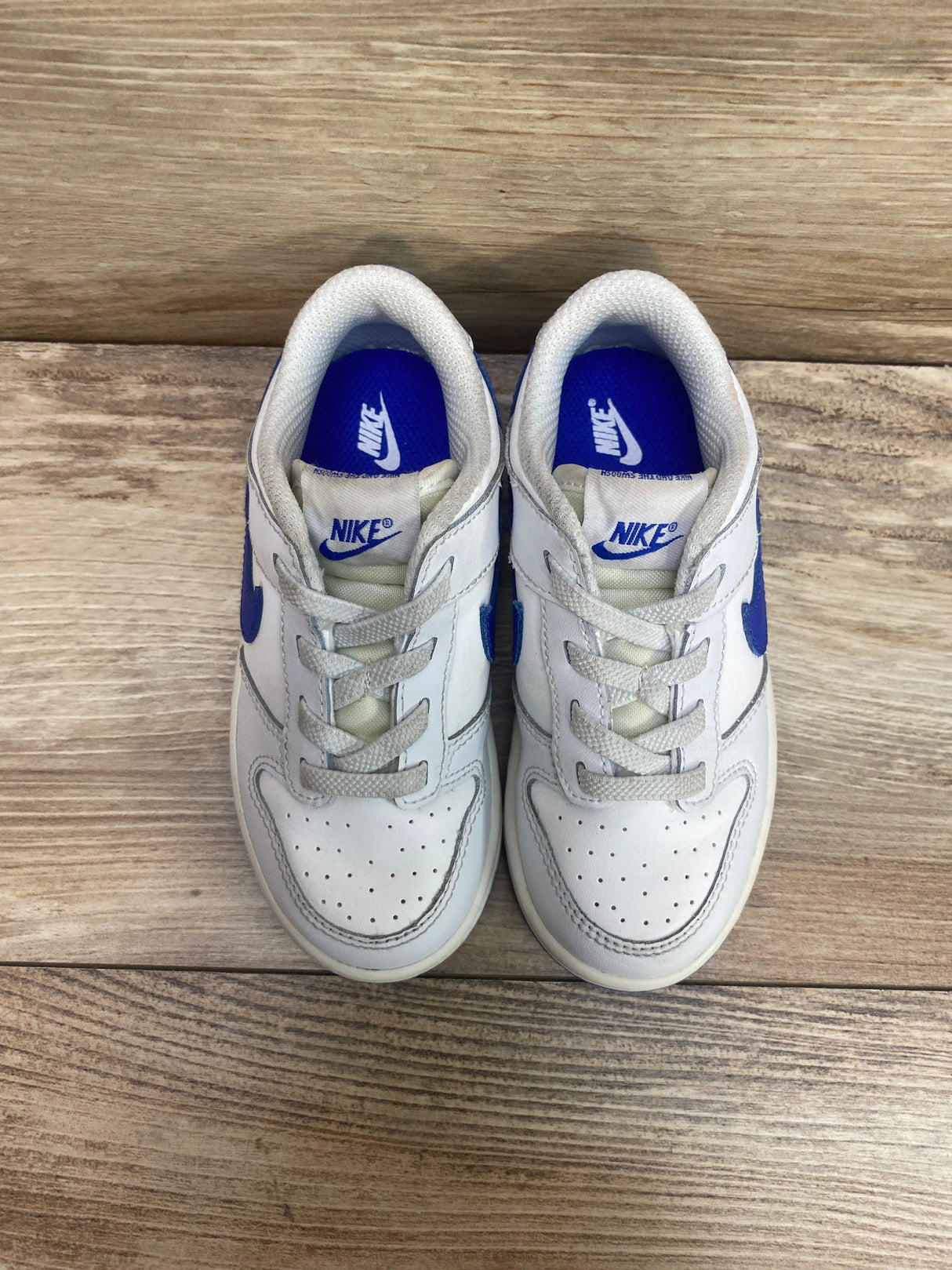 Dunk Low TD 'Summit White Hyper Royal' Sneakers sz 9c