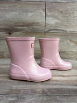 Hunter First Classic Rain Boots Pink sz 4c