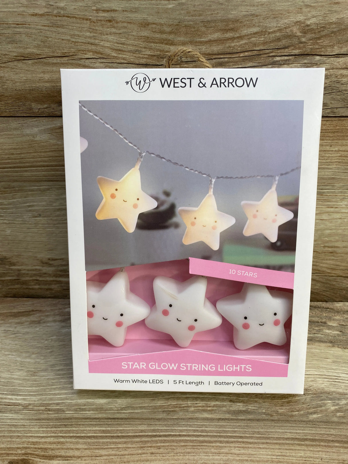 NEW West & Arrow Star Shape String Lights